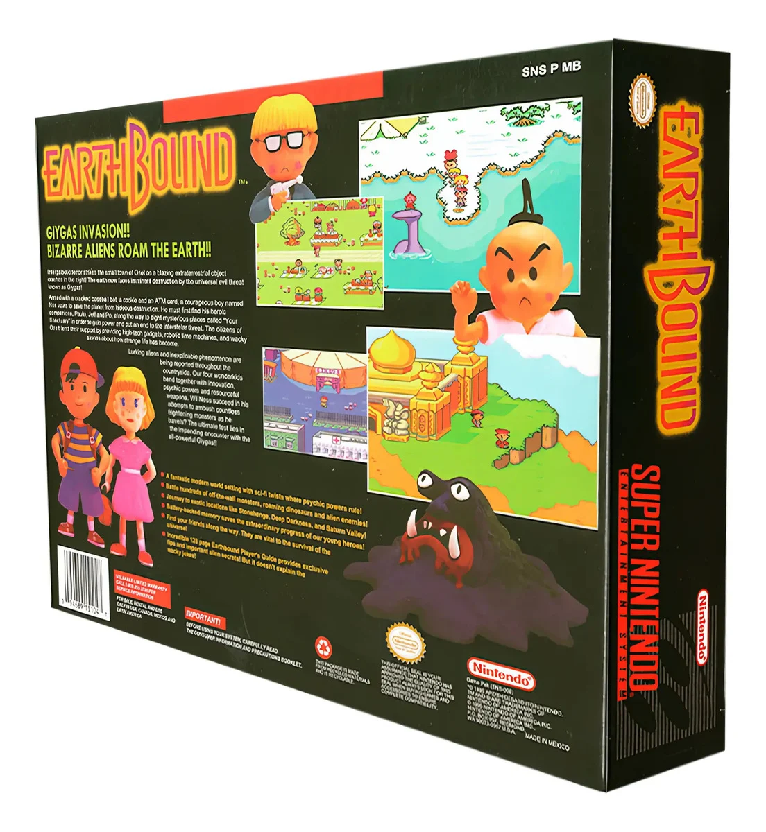 Earthbound Snes - Rpg Clásico Físico Nintendo Nuevo - Image 5