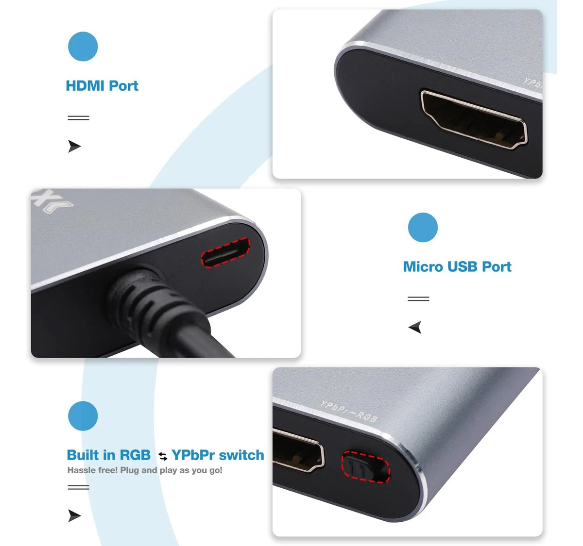 Adaptador HDMI Playstation PS2/PS1 - Image 4