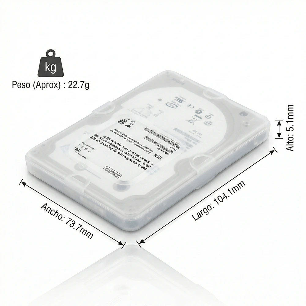 Funda Protectora StarTech Disco Duro 2.5'' Con Tapa - Image 3