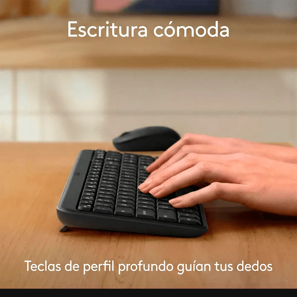 Kit Teclado Mouse Logitech MK250 Español Bluetooth - Image 7