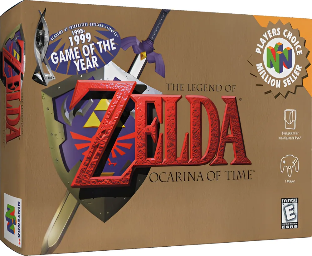 The Legend of Zelda Ocarina of Time para Nintendo 64, edición física en caja original, juego clásico de aventura y acción