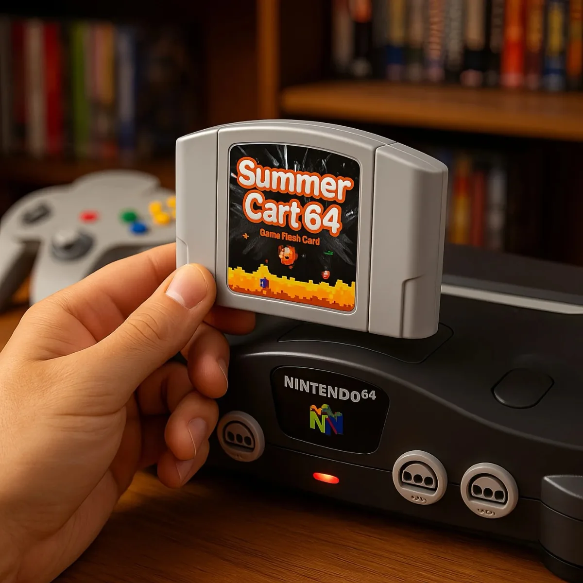 Cartucho Summer Cart Ed64 N64dd Aio Negro - Image 6