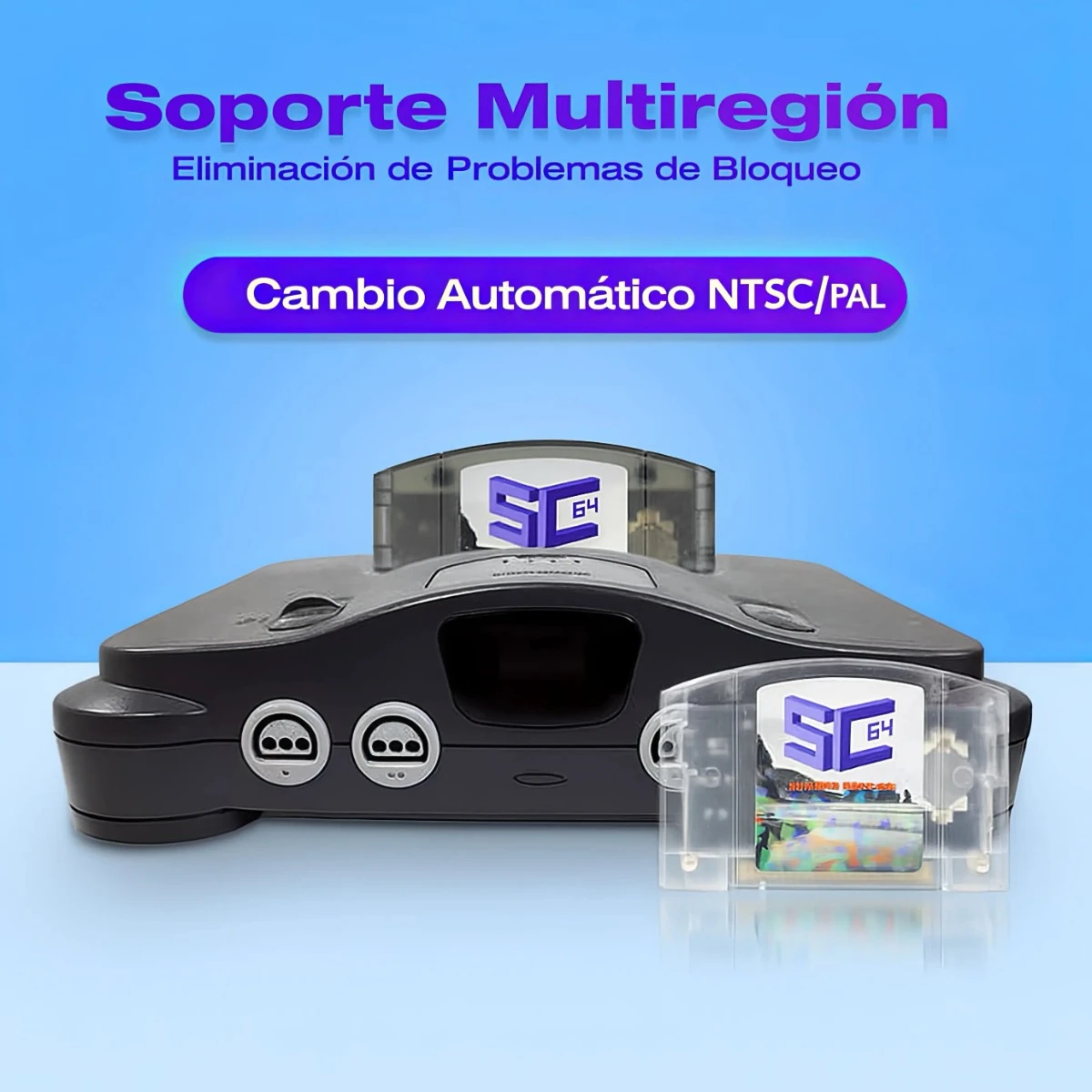 Cartucho Summer Cart Ed64 N64dd Aio Trasparente - Image 5