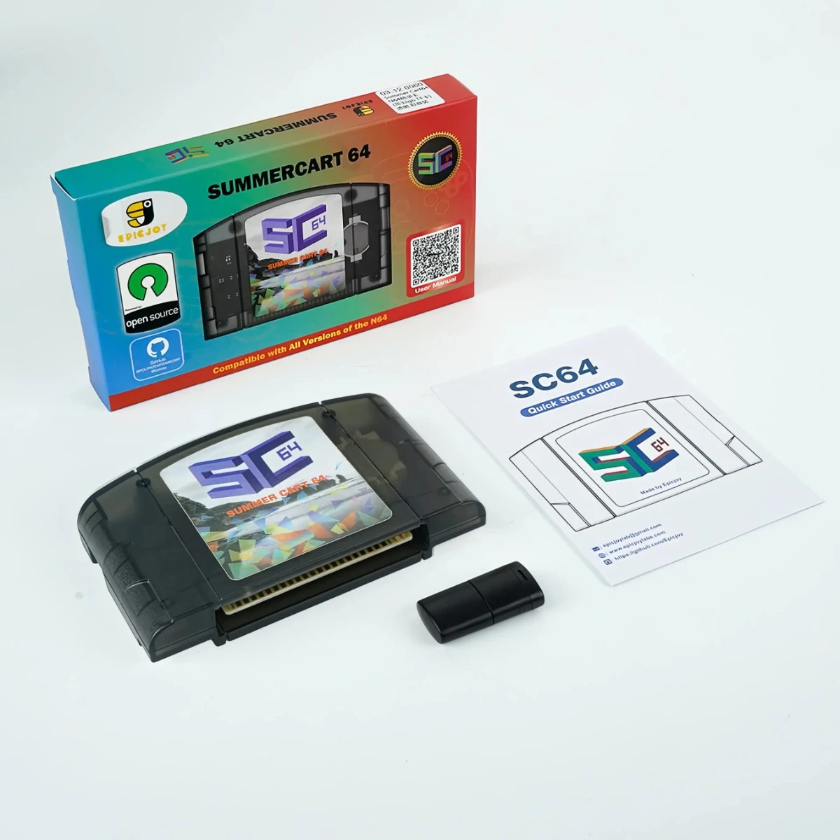 Cartucho Summer Cart Ed64 N64dd Aio Trasparente - Image 9