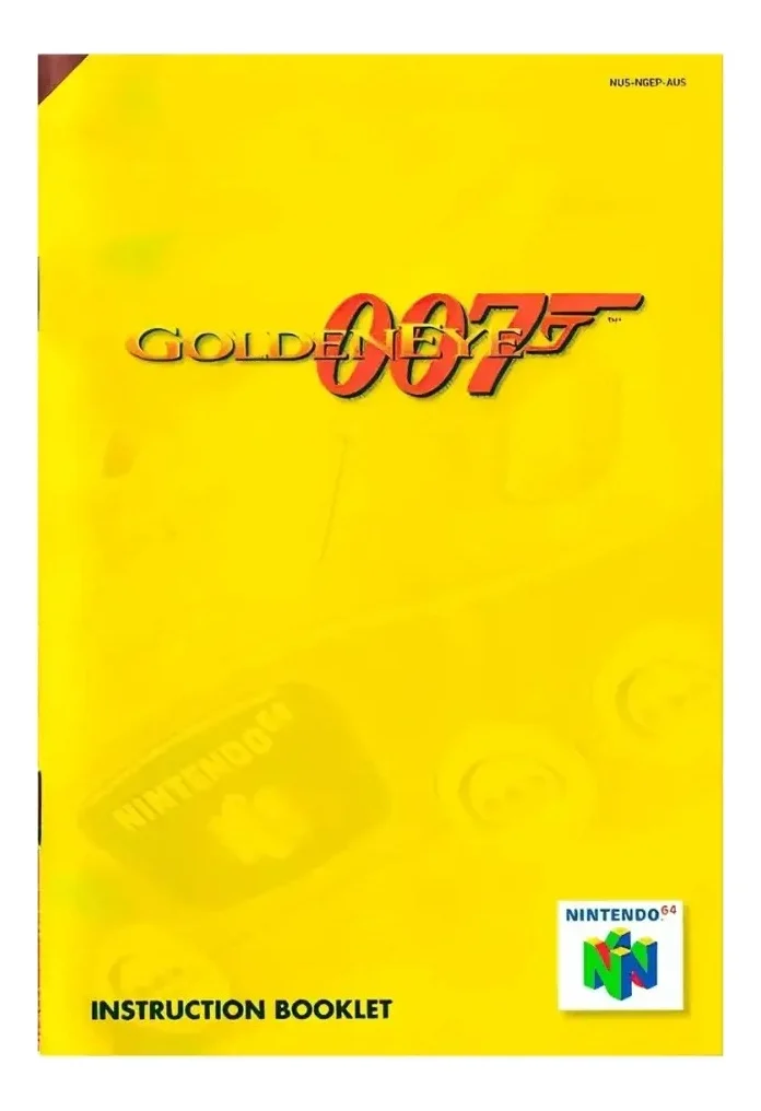 Golden Eye 007 Físico En Caja Con Manual Nintendo 64 - Image 5