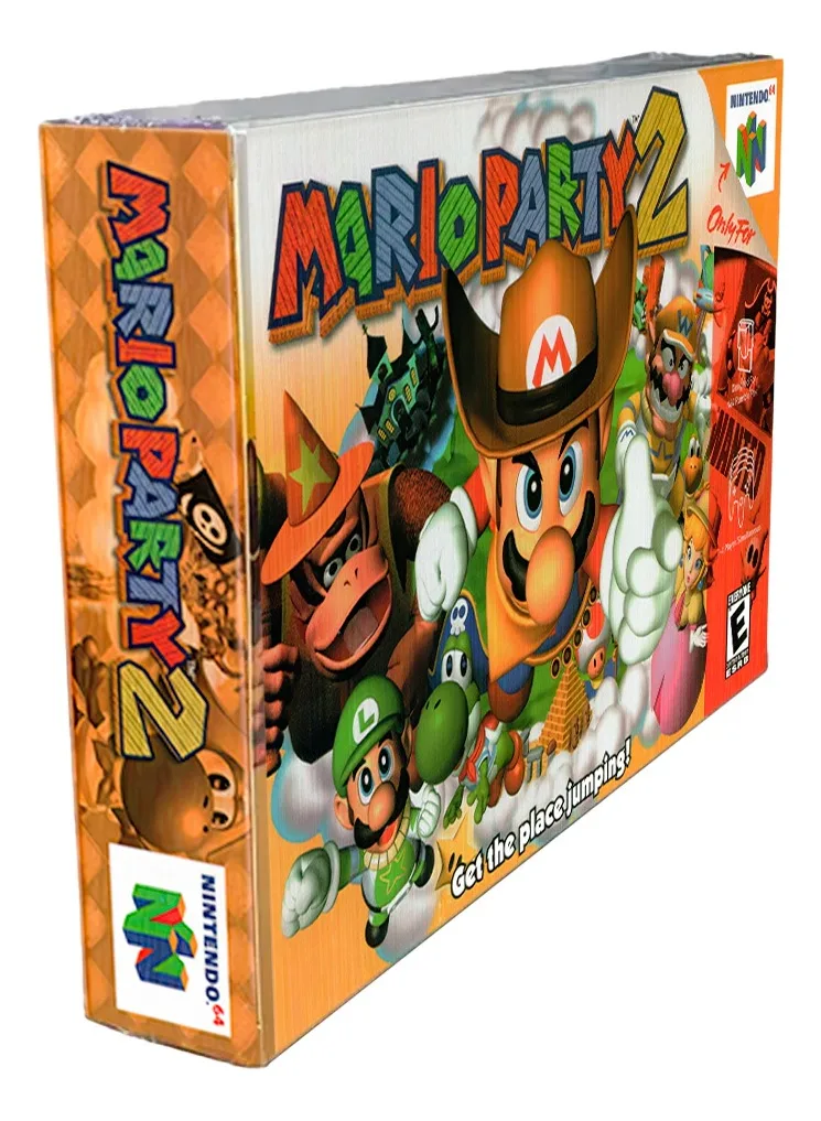 Mario Party 2 Físico En Caja Con Manual Nintendo 64 - Image 2