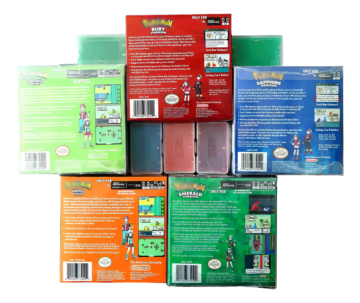 Pokémon Colección 5 Juegos Gba Juego Físico En Caja - Image 7