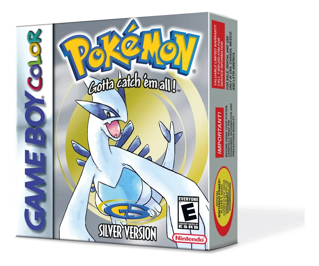 Pokémon Silver Versión Game Boy Nuevo En Caja Con Acrílico - Image 2