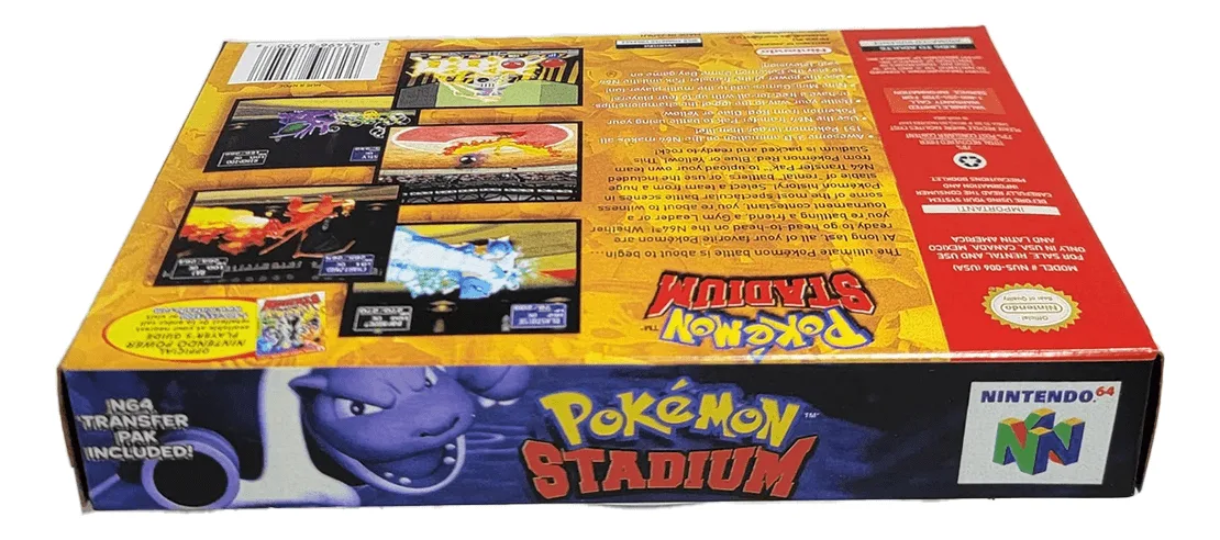 Pokémon Stadium Físico En Caja Nintendo 64 - Image 2