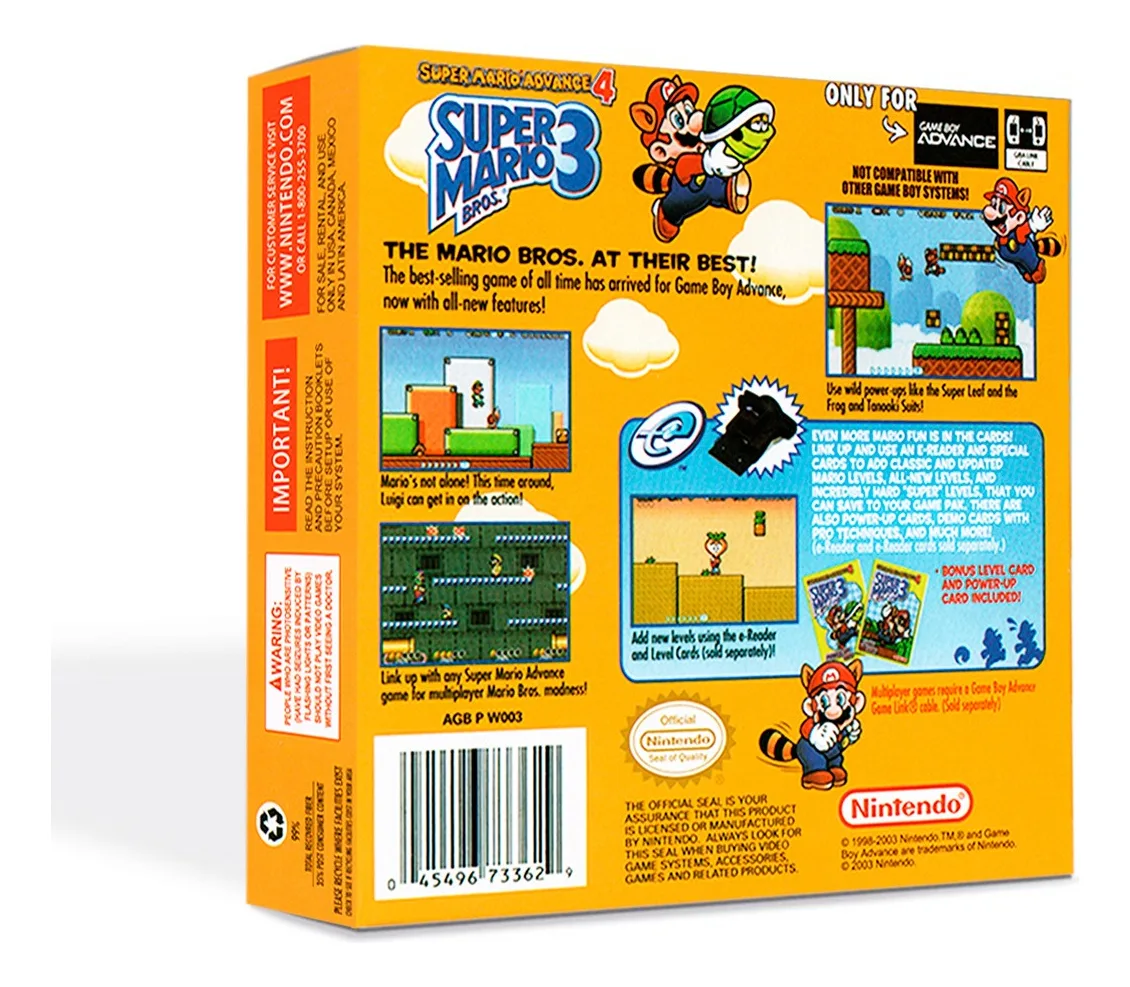 Super Mario Advance 4 Super Mario Bros 3 Gba - Image 3