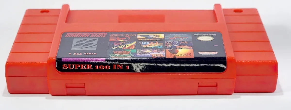 Cartucho Multijuegos Snes 100 En 1 La Mejor Colección - Image 3