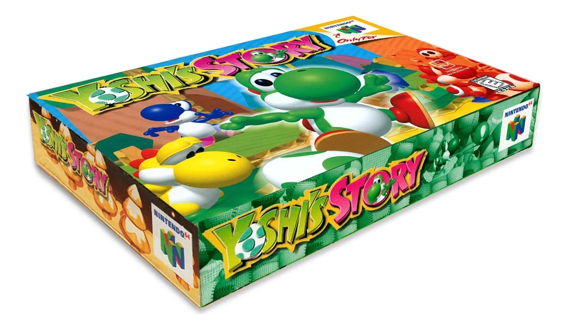 Yoshi's Story N64 Físico En Caja Con Manual Nintendo 64 - Image 2