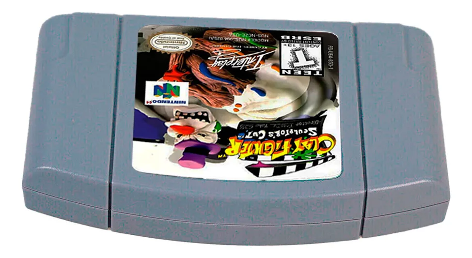 Clay Fighter Sculptor's Cut N64 Estandar Fisico Nuevo - Image 3