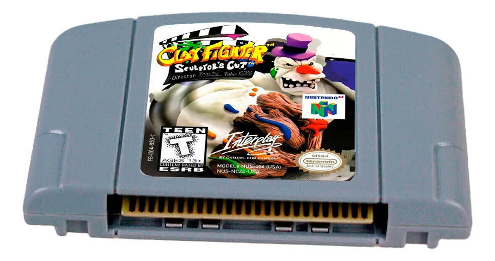 Clay Fighter Sculptor's Cut N64 Estandar Fisico Nuevo - Image 5