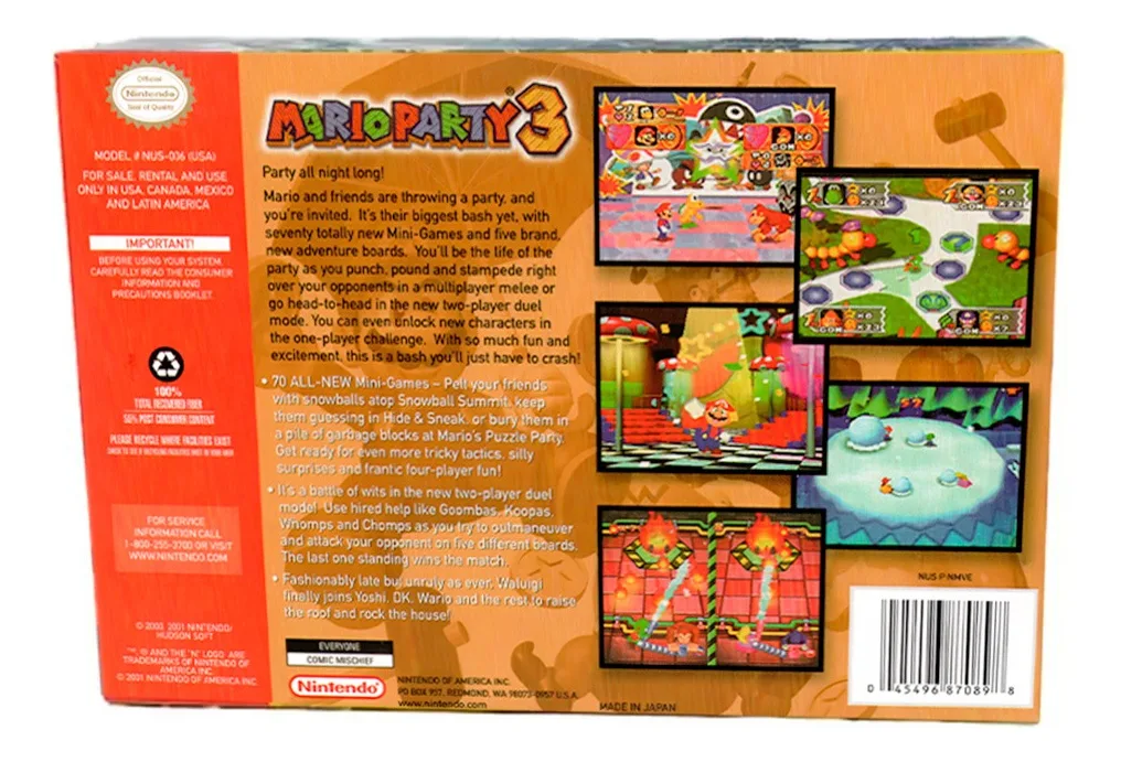Protector Juegos Retro Caja De Plástico Laminado Party 3 - Image 8