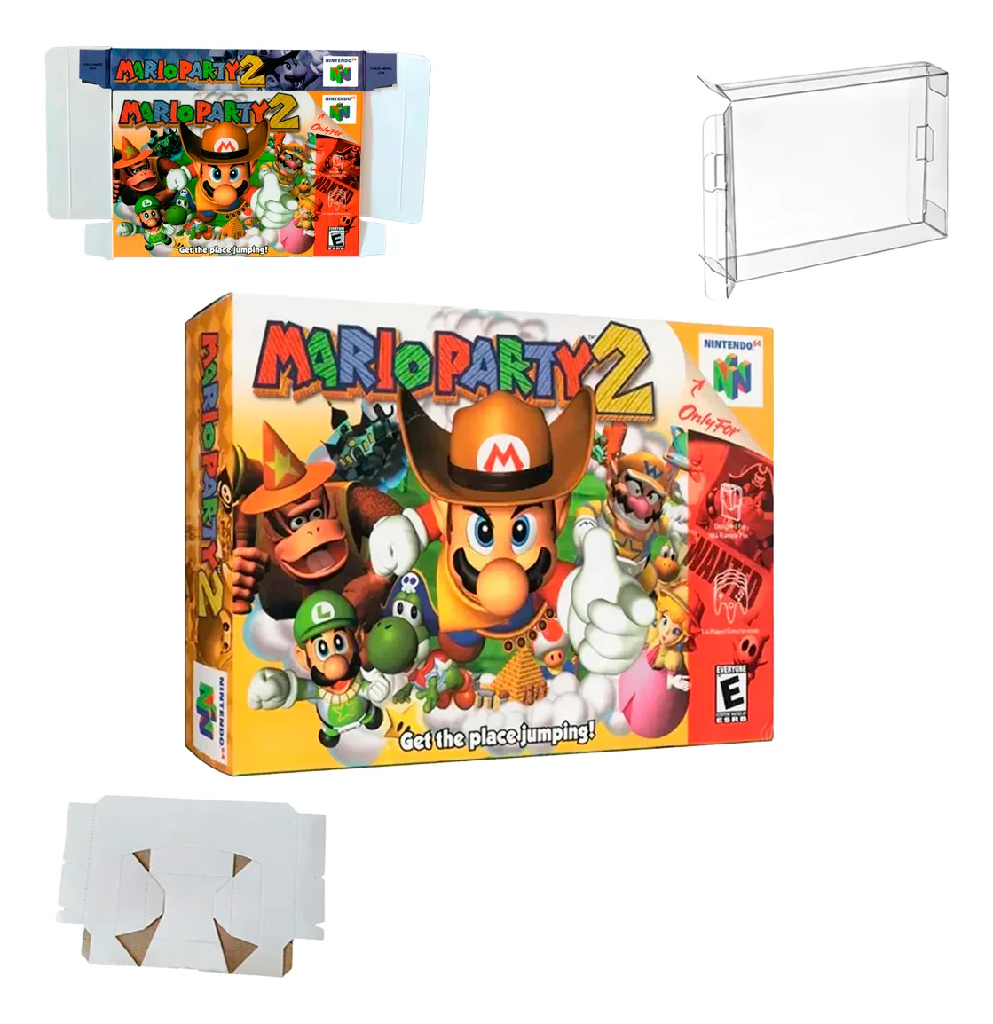 Protector Juegos Retro Caja De Plástico Laminado Party 2 - Image 5
