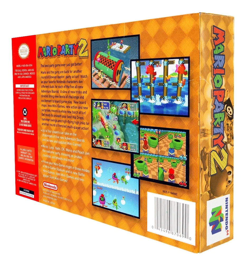 Protector Juegos Retro Caja De Plástico Laminado Party 2 - Image 8