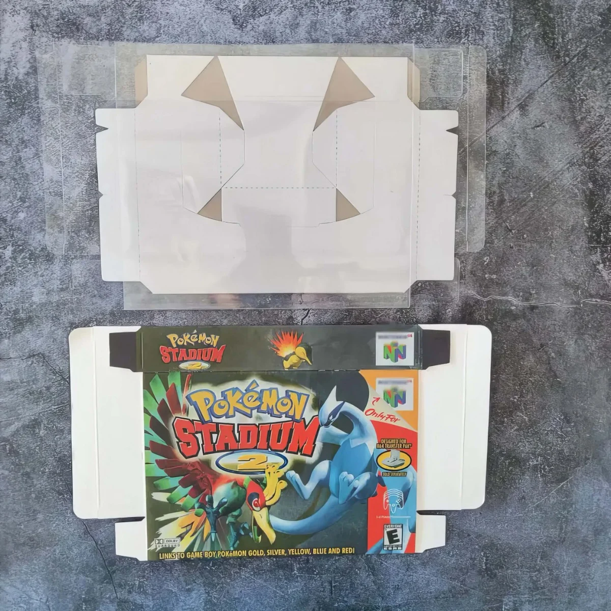 Protector Juegos Retro Caja De Plástico Laminado Pokemon 2 - Image 2