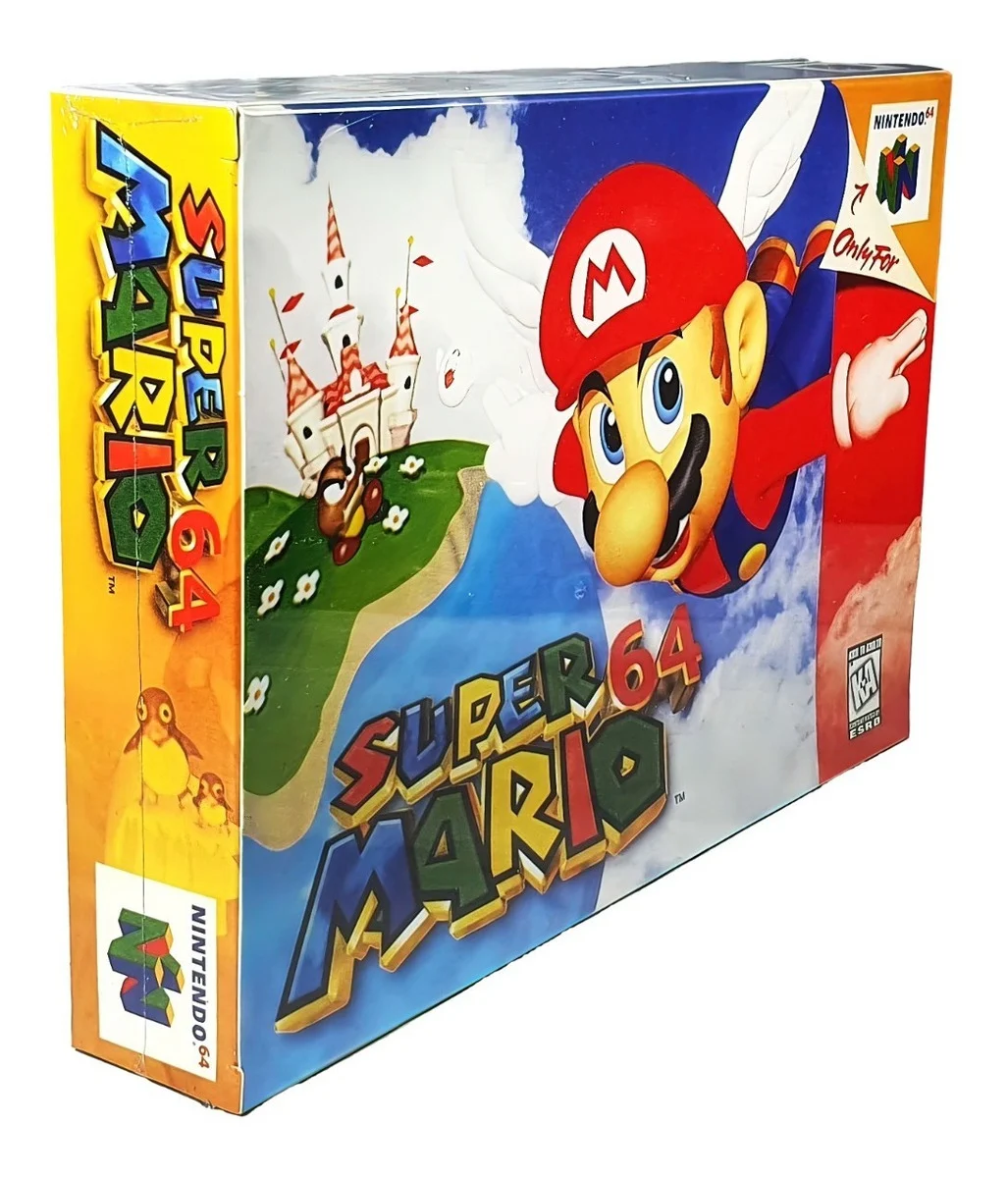 Super Mario 64 Físico En Caja Con Manual Nintendo 64 - Image 2