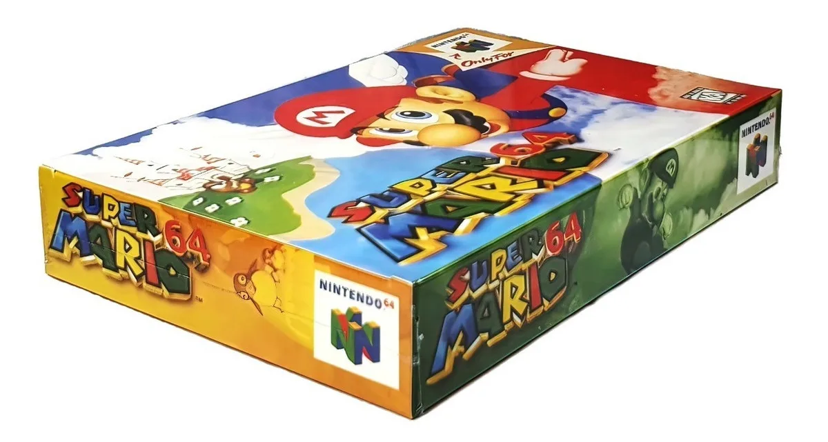 Super Mario 64 Físico En Caja Con Manual Nintendo 64 - Image 3