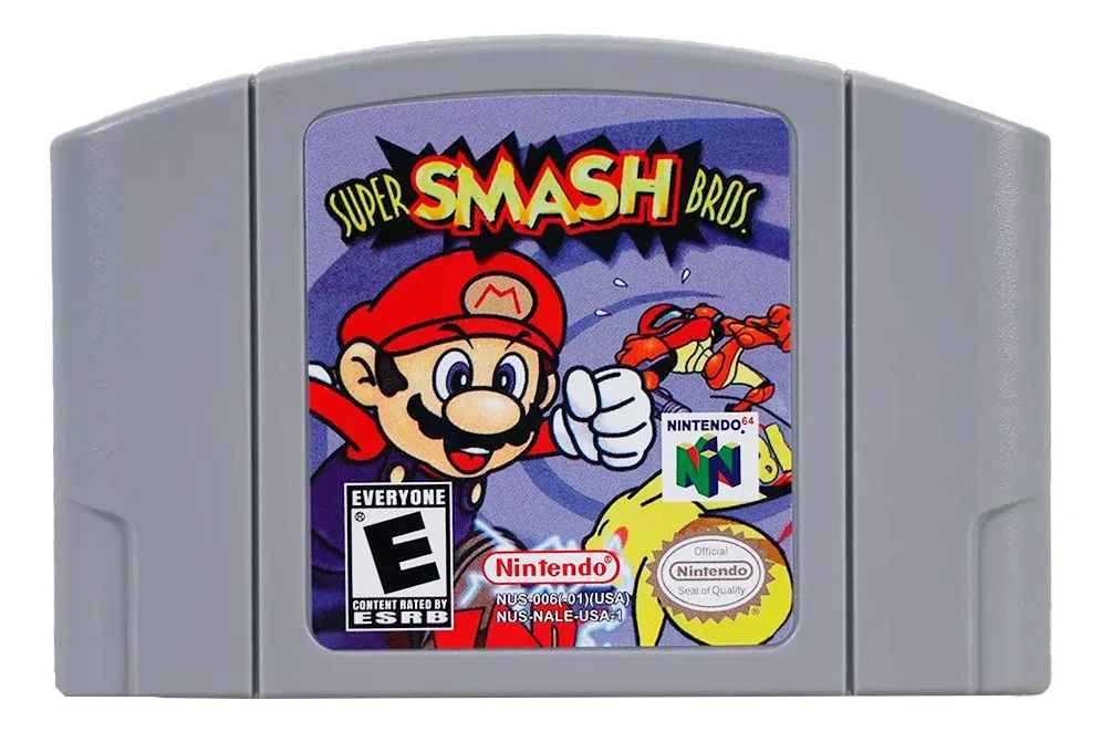 Super Smash Bros Nintendo 64 Físico En Caja Con Manual - Image 6