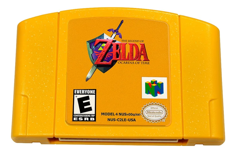 The Legend Of Zelda Ocarina Of Time N64 Español Dorado - Image 3