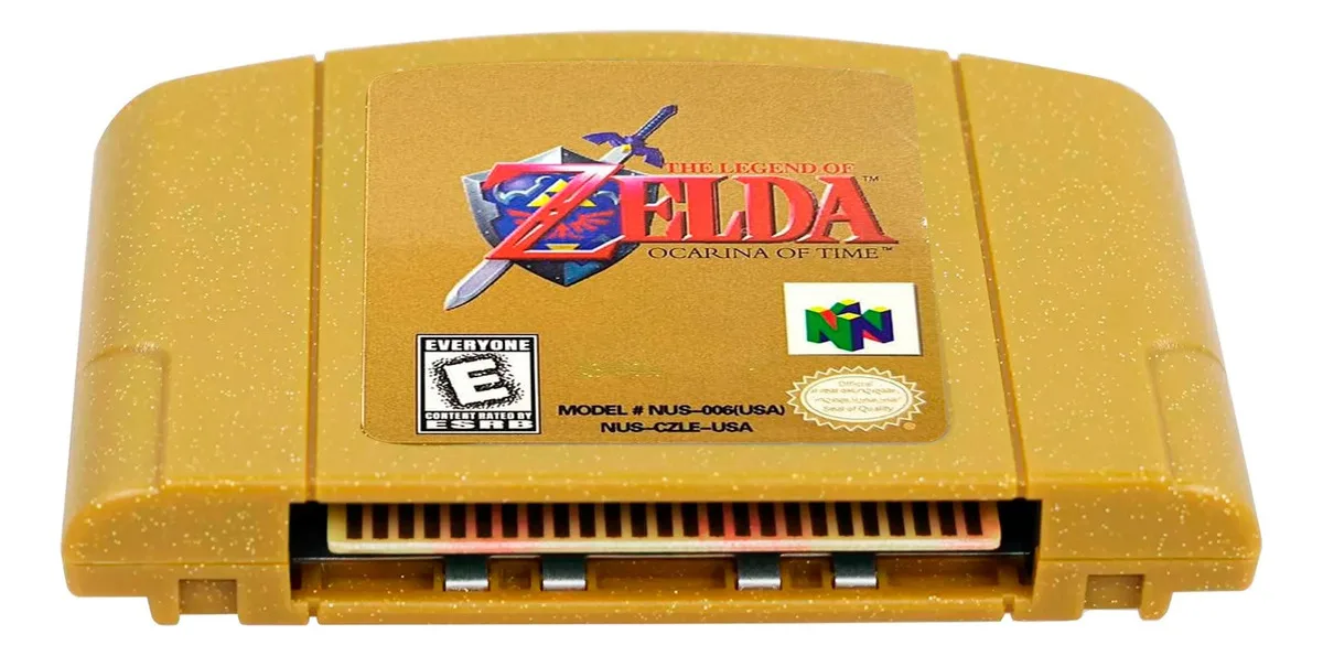 The Legend Of Zelda Ocarina Of Time N64 Español Dorado - Image 5