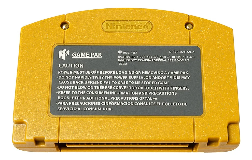 The Legend Of Zelda Ocarina Of Time N64 Español Dorado - Image 9