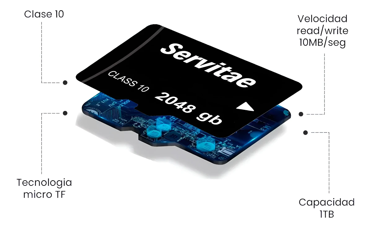 Memoria Micro Tf 2tb Servitae 2 Tera Con Adaptador Servitae - Image 5