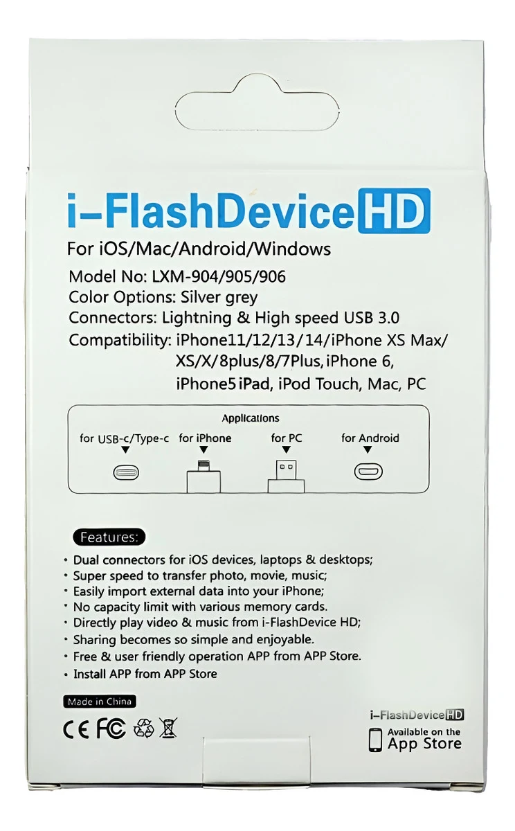 Memoria Otg 4 En 1 iPhone Android iPad Pc Usb-c Lighting 2tb - Image 9