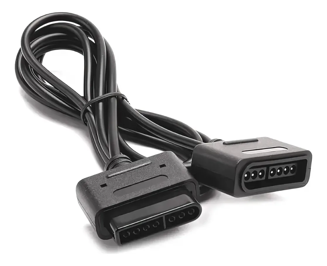 Cable De Extensión 1.8 Metros Para Snes Super Nintendo - Image 2