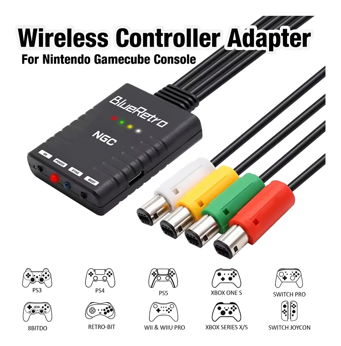 Adaptador Blueretro Gamecube Mandos Inalámbricos Bluetooth - Image 2