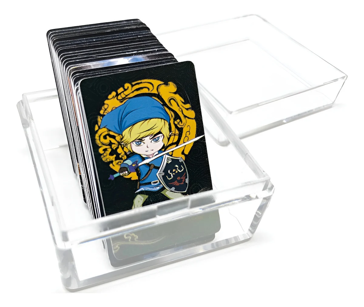 Set completo de mini tarjetas amiibo compatibles con Zelda Tears of the Kingdom para Nintendo Switch
