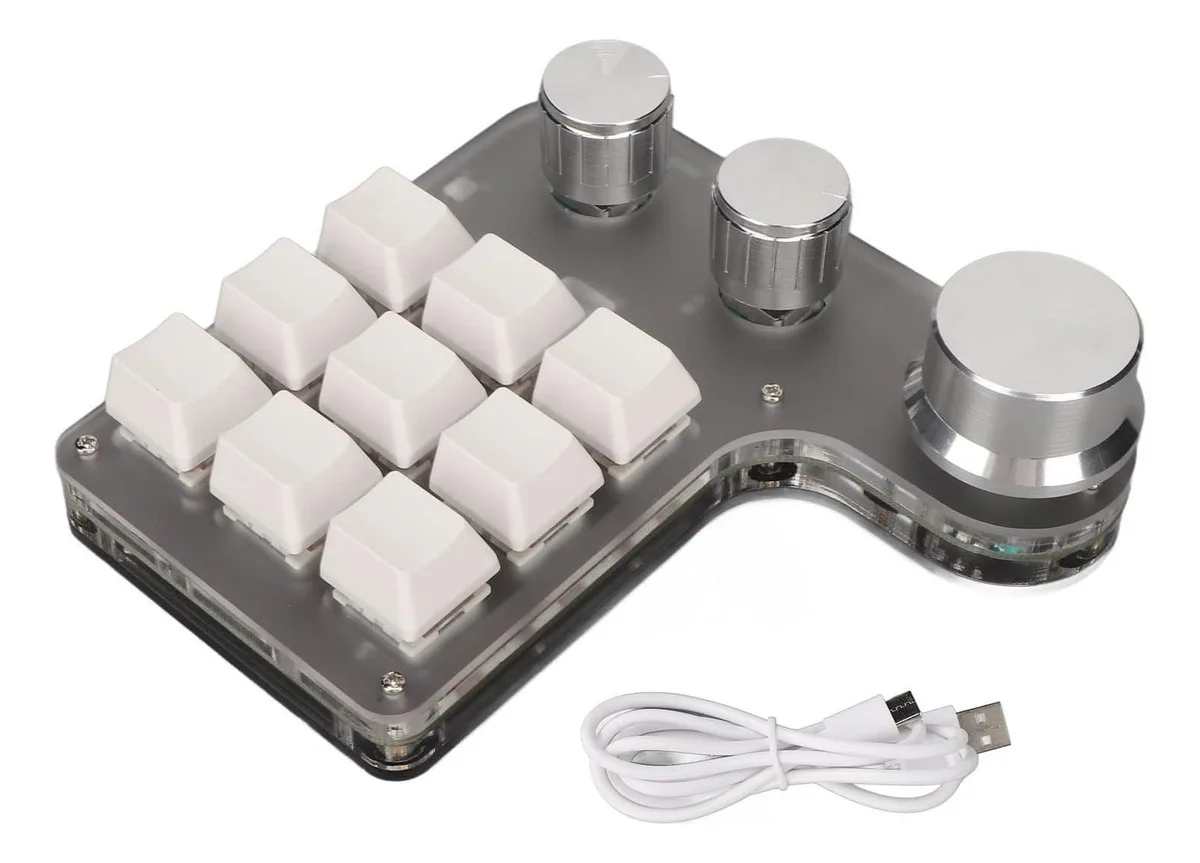 Teclado Numérico Programable Gamer Mecánico 9 Teclas Usb - Image 2