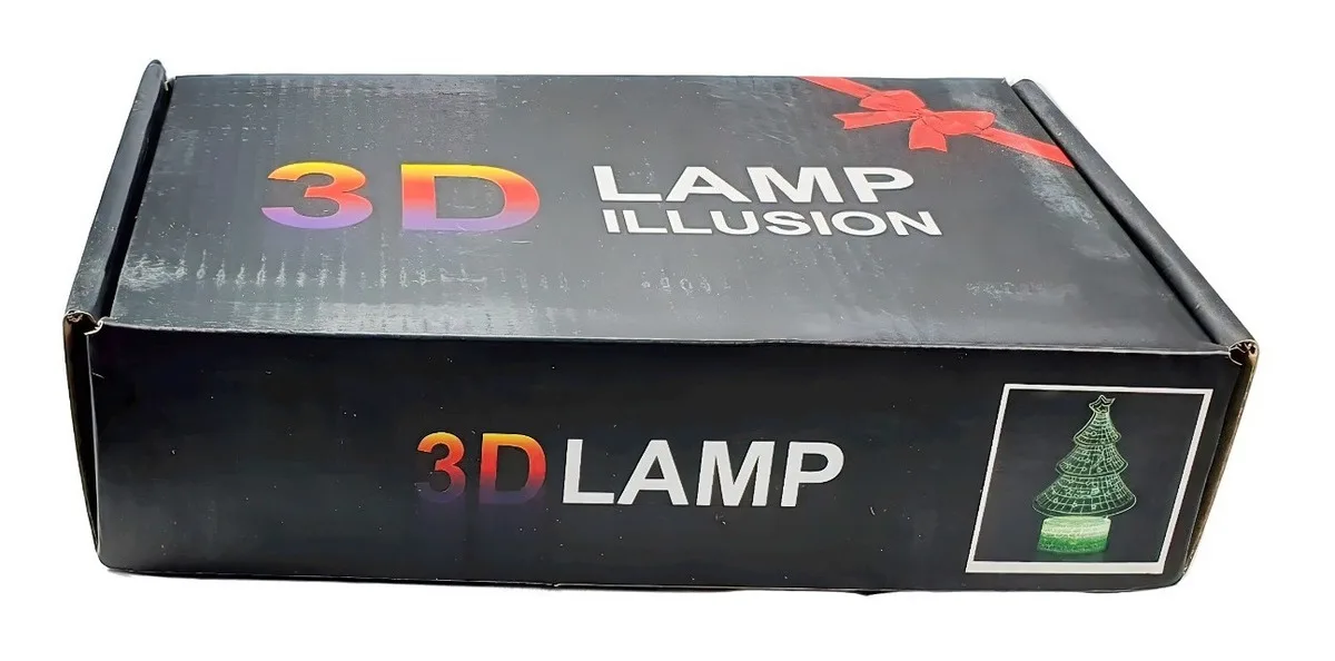 Luz Nocturna Navidad Led 3d Serie Navideña Táctil Nochebuena - Image 3