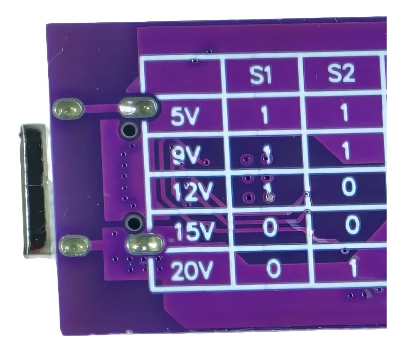 Selector De Voltaje Usb-c De 5v-20v Eliminador Cel - Image 4