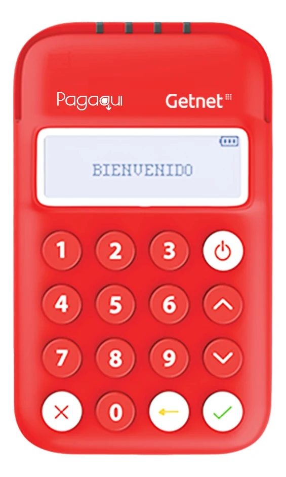 Terminal bancaria Pagaqui Go de Servitae para aceptar pagos con tarjeta de crédito y débito sin renta mensual