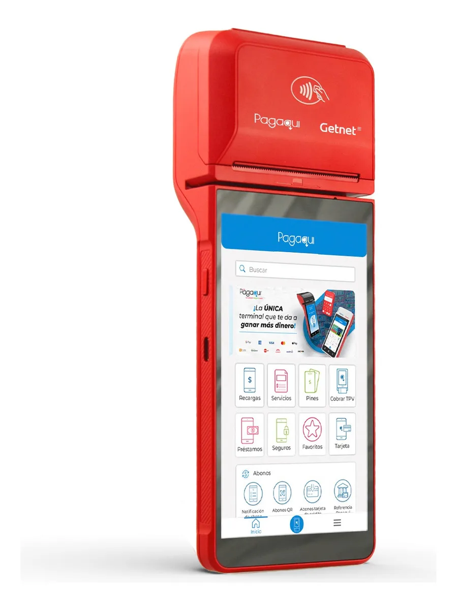 Terminal Max Nfc Emv Imprime Recibos Sin Renta Mensual - Image 2