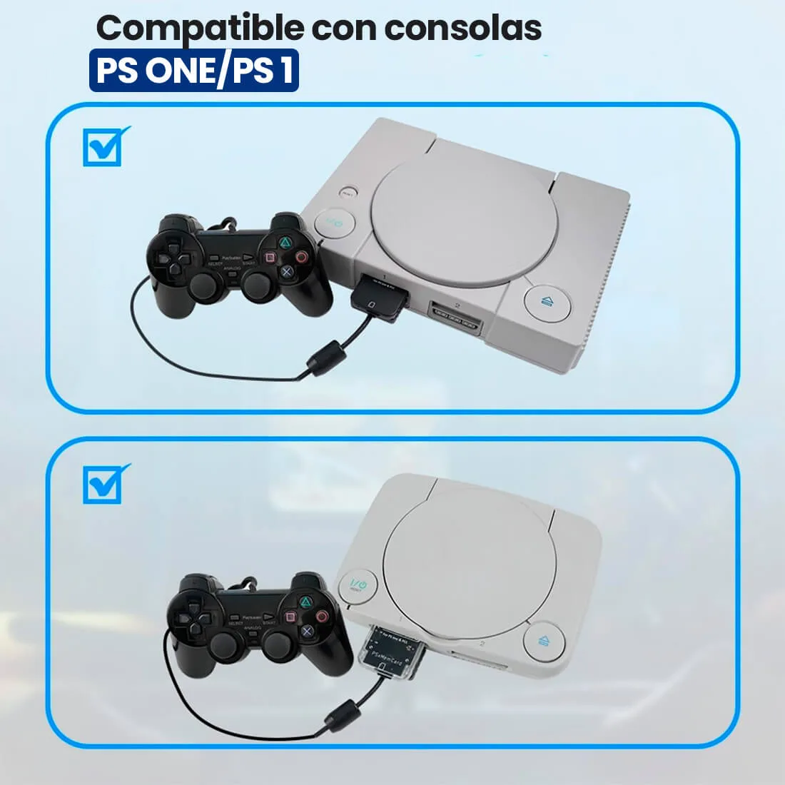 Tarjeta de memoria PS One/PS1 PsxMemCard Gen2 - Image 7