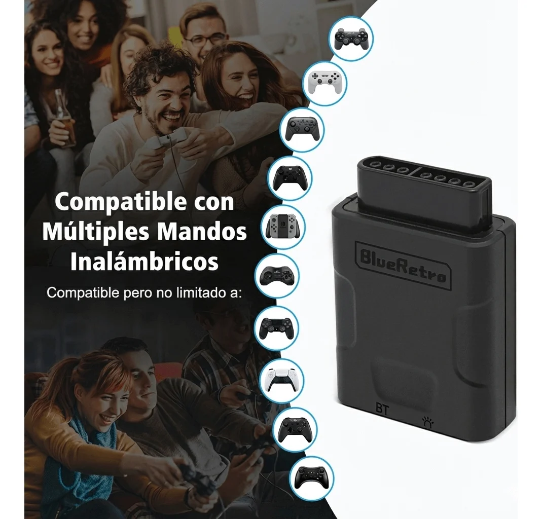 Adaptador Inalambrico BlueRetro 1 Mando Nintendo SNES/SFC - Image 6