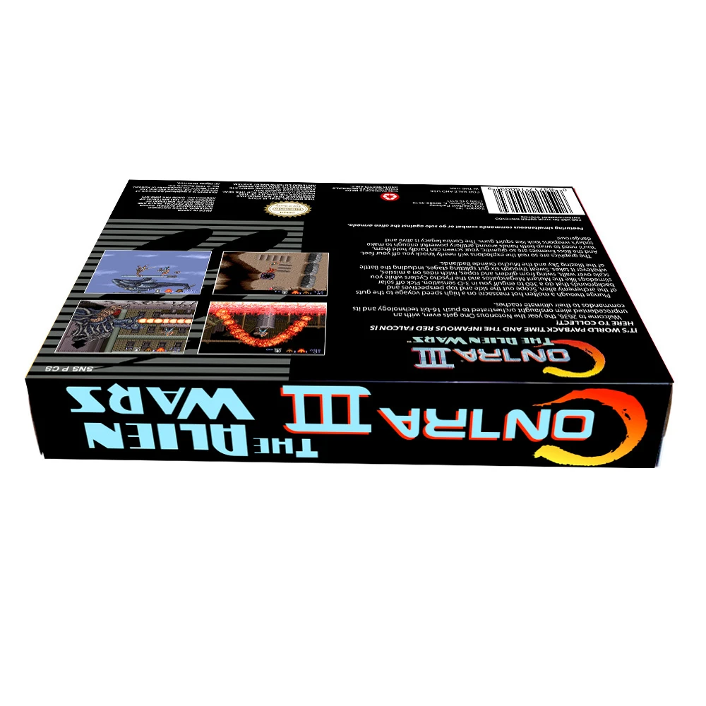 Contra III 3 The Alien Wars Snes En Caja Nuevo Cib - Image 2