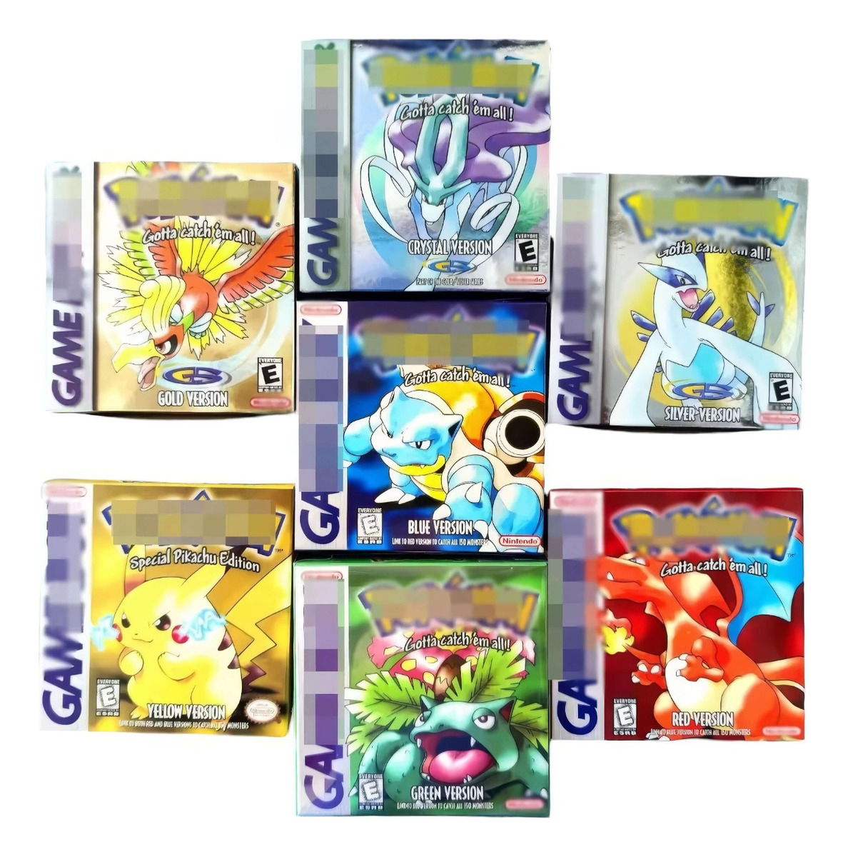 Complet Colección Completa Pokémon Game Boy En Caja Con Acrílico - imagen 6