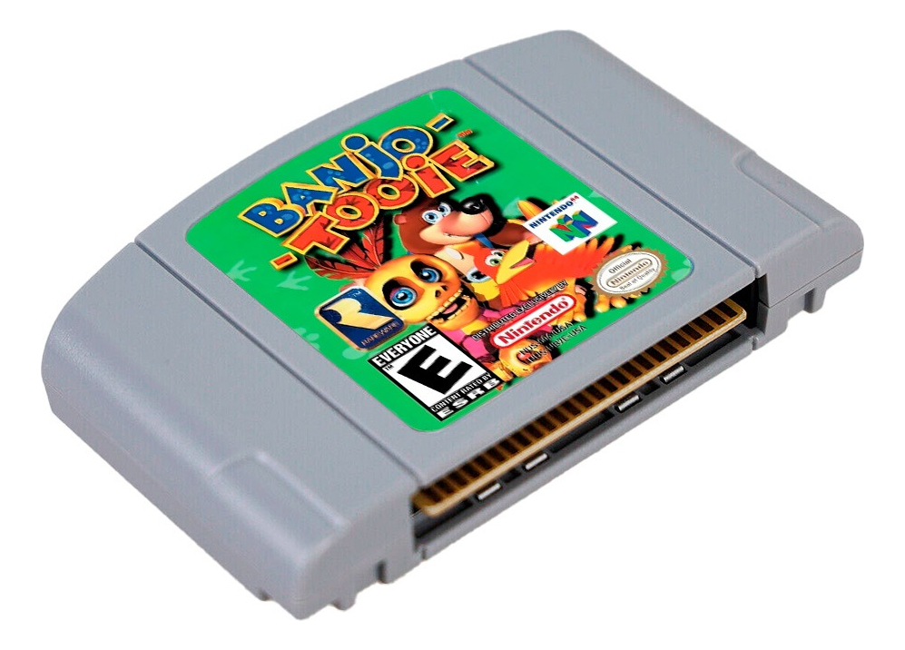 CON Banjo Tooie N64 Físico En Caja Con Manual Caja De Acrílico - imagen 8