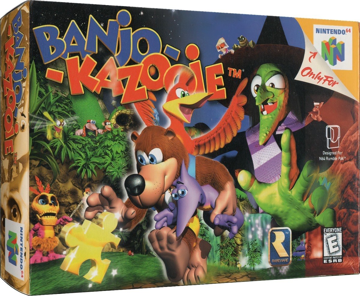 Nintendo Banjo Kazooie Nintendo 64 En Caja Con Manual
