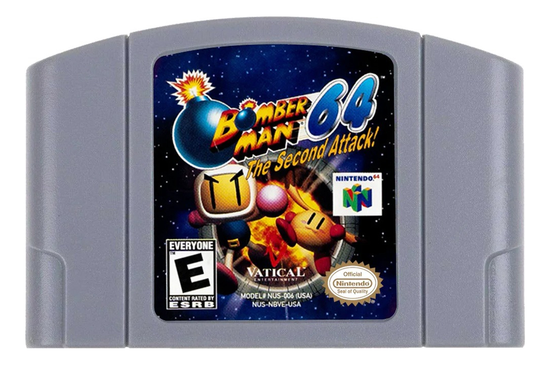 EST Bomberman 64 The Second Attack! N64 Estándar Fisico Nuevo