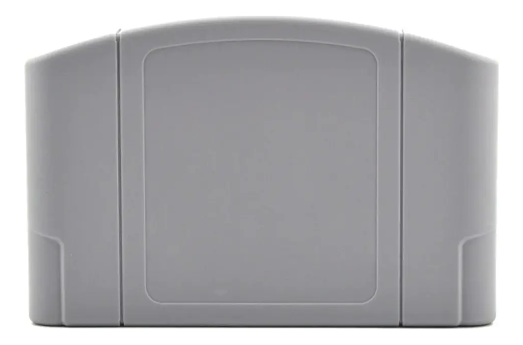 Carcasa N64 gris - detalle de la tapa