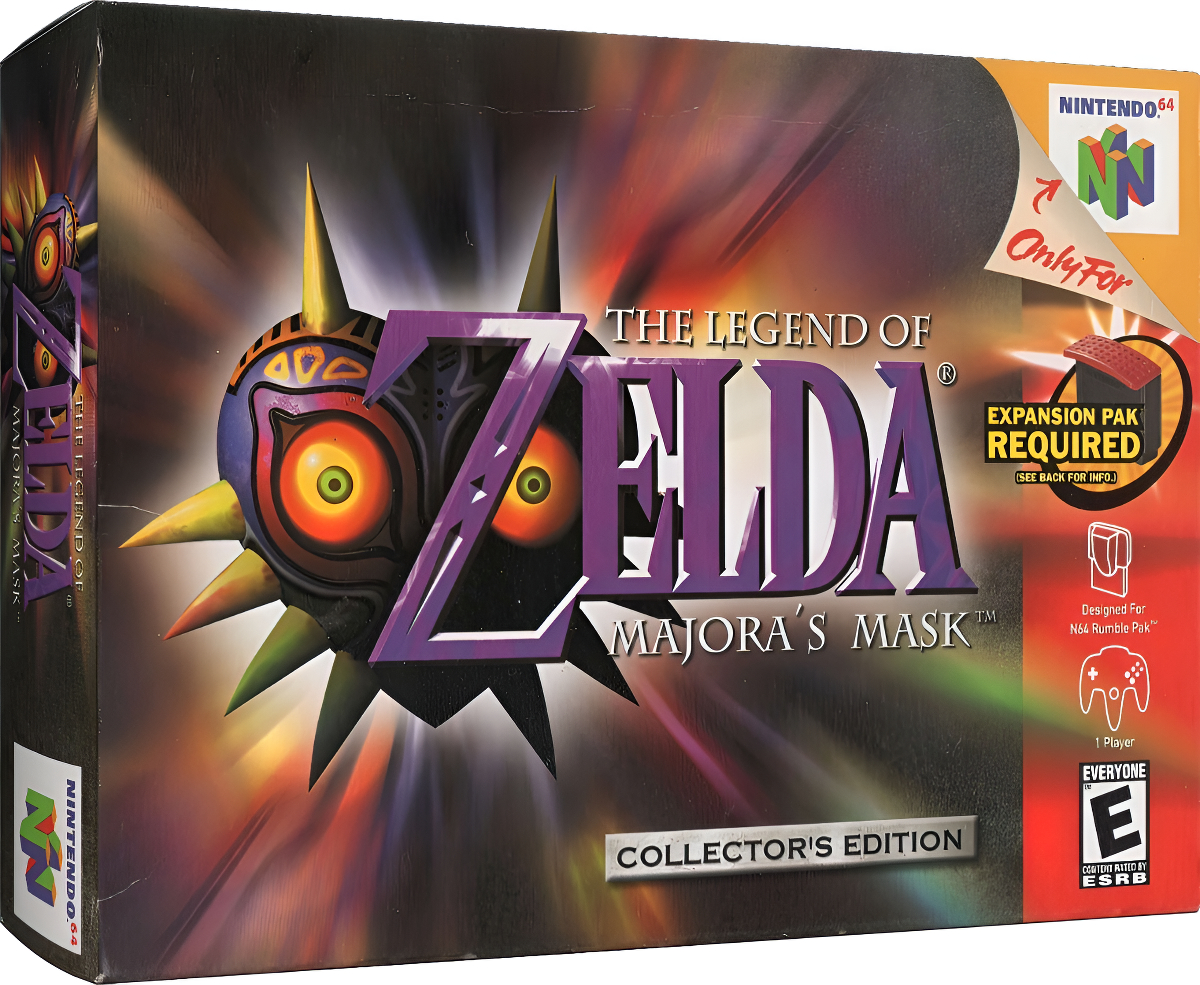 Nintendo The Legend Of Zelda Majora's Mask Nintendo 64 Físico En Caja