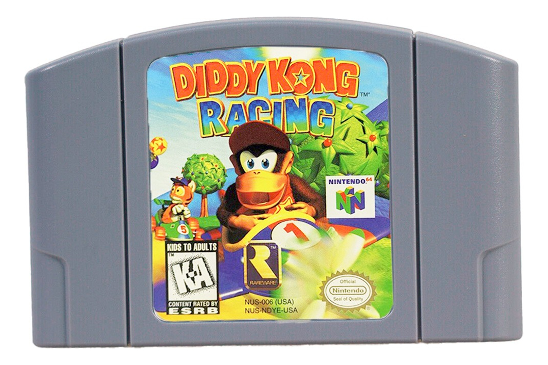 Nintendo Diddy Kong Racing Standar Edition Nintendo 64 Físico N64