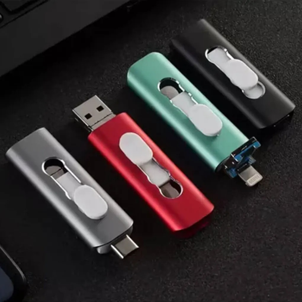 Memoria Usb 3 En 1 Usb Lightning, Android, Pc 1 Tera 1tb - imagen 8