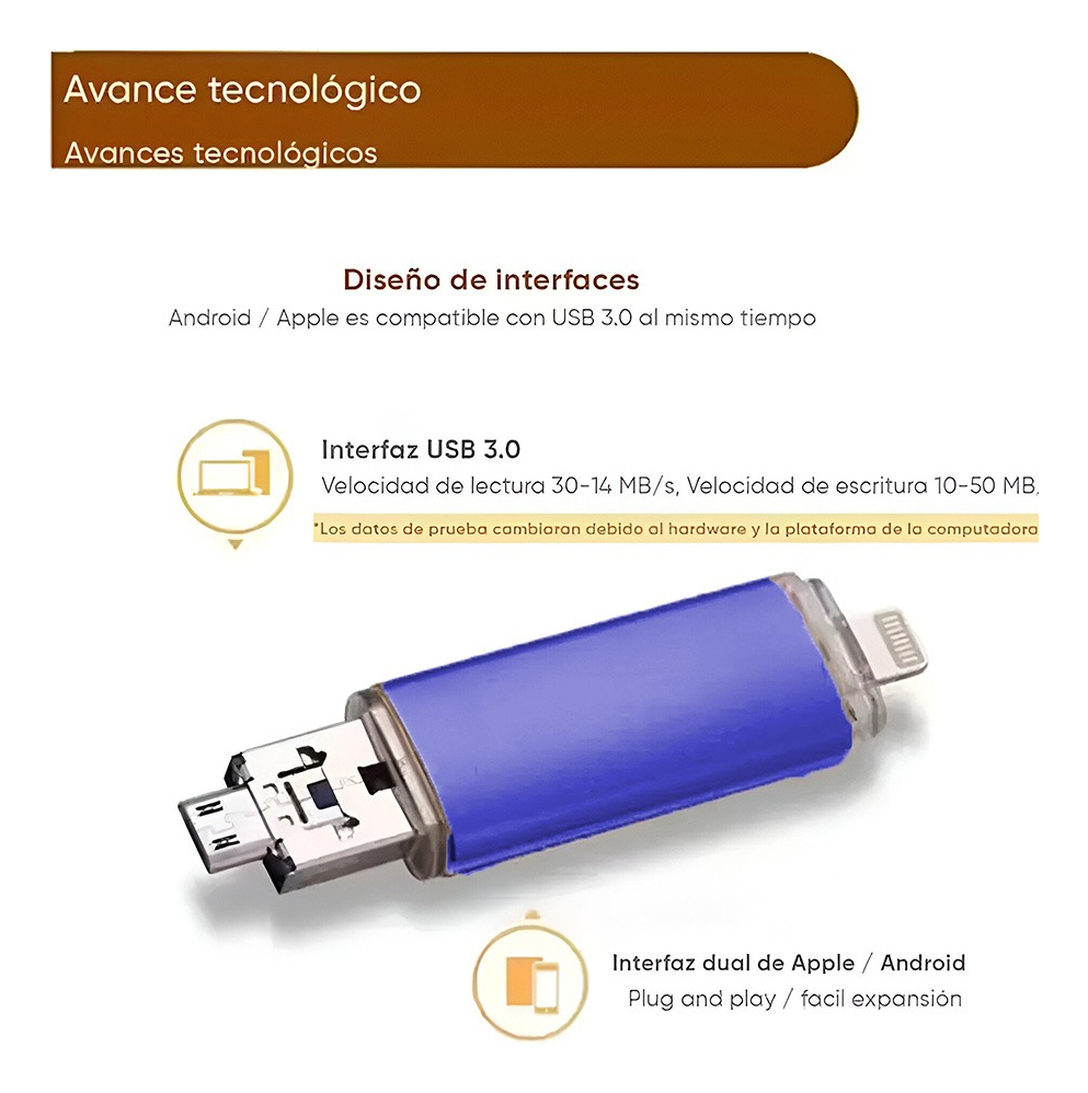 USB 3 en 1 vista 4